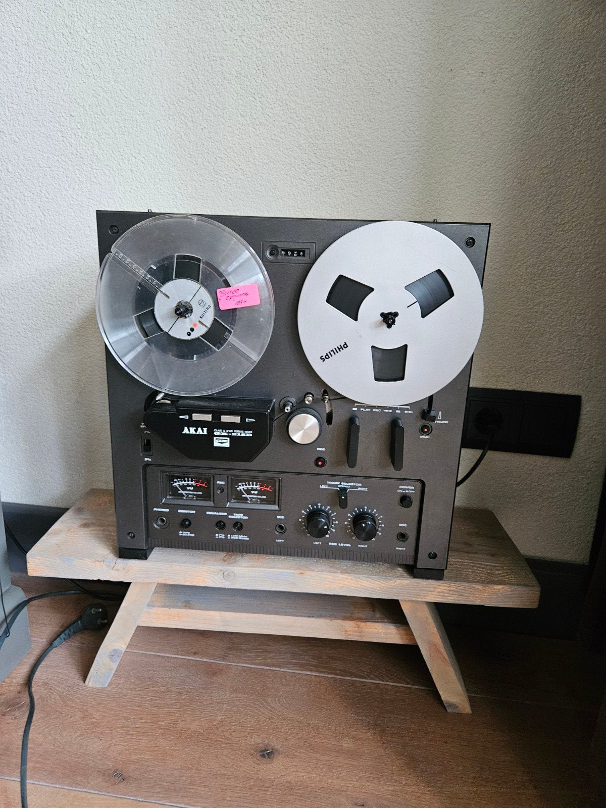 Akai Bandrecorder - Vintage Audio Apparaat, Ophalen of Verzenden, Bandrecorder, Met banden
