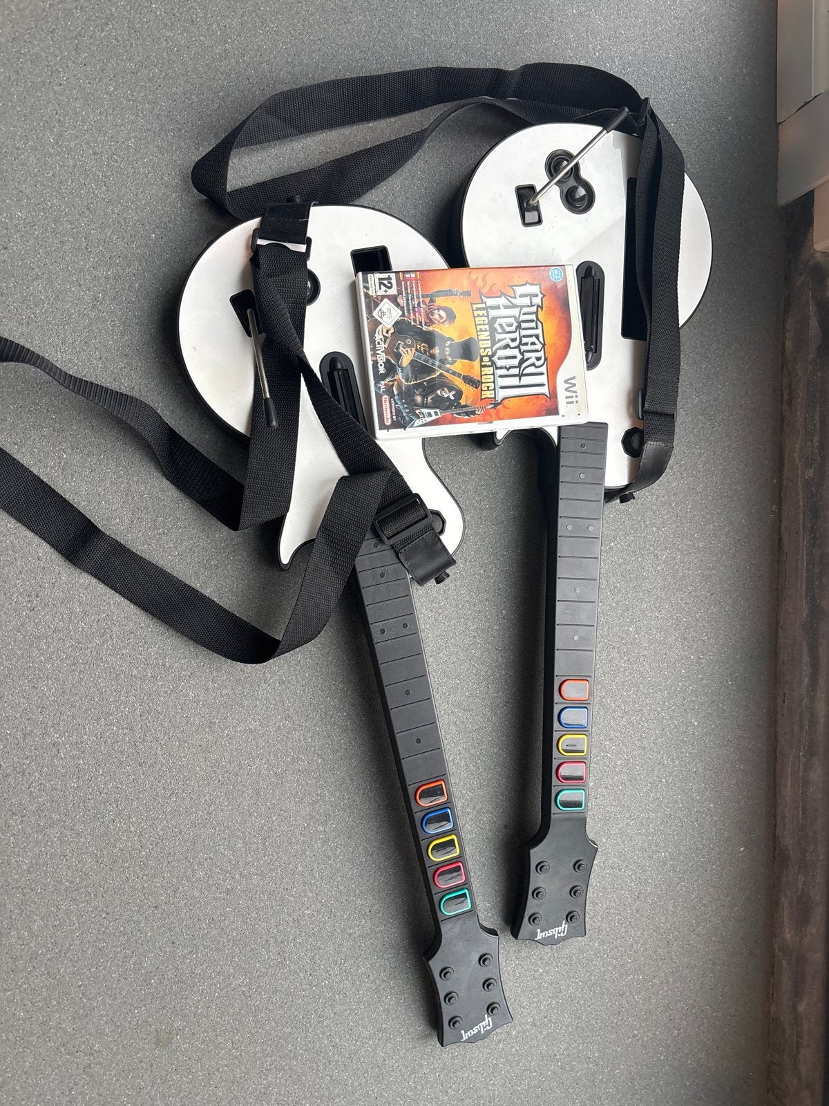 Guitar Hero III: Legends of Rock met 2 gitaren voor Wii, Ophalen, Muziek, 2 spelers, Eén computer