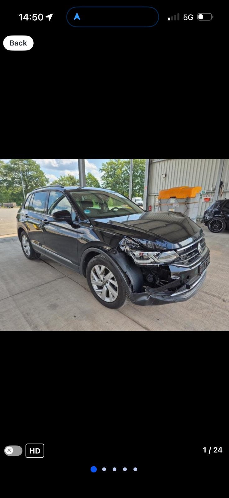 Volkswagen tiguan, Auto diversen, Automaat, Volkswagen, Zwart, Ophalen of Verzenden