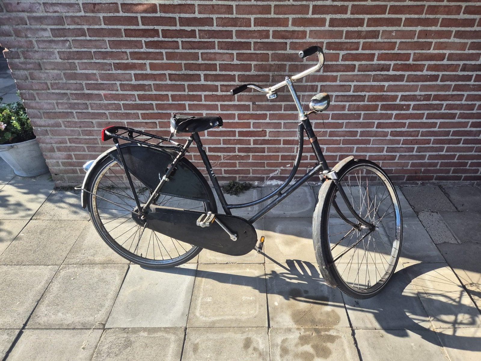 Antieke Phoenix fiets, Ophalen, Gebruikt