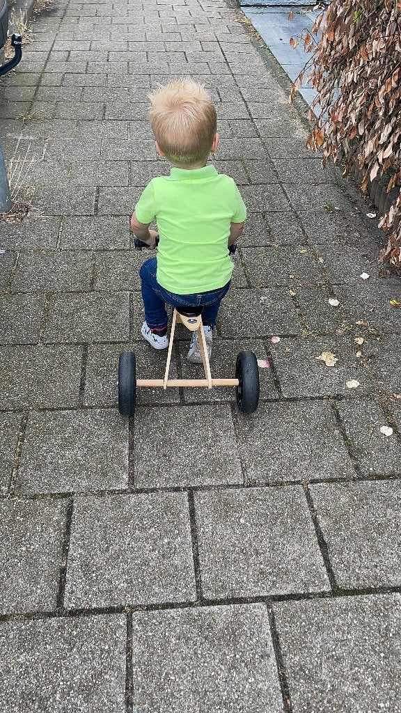 Houten loopfiets 2 in 1 hero, Ophalen, Zo goed als nieuw, Loopfiets