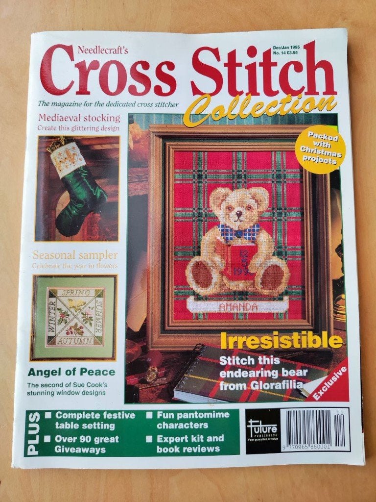 Boruren/ Needlecraft‘s Cross Stich Collection   Kerst!, Ophalen of Verzenden, Zo goed als nieuw, Handborduren, Patroon