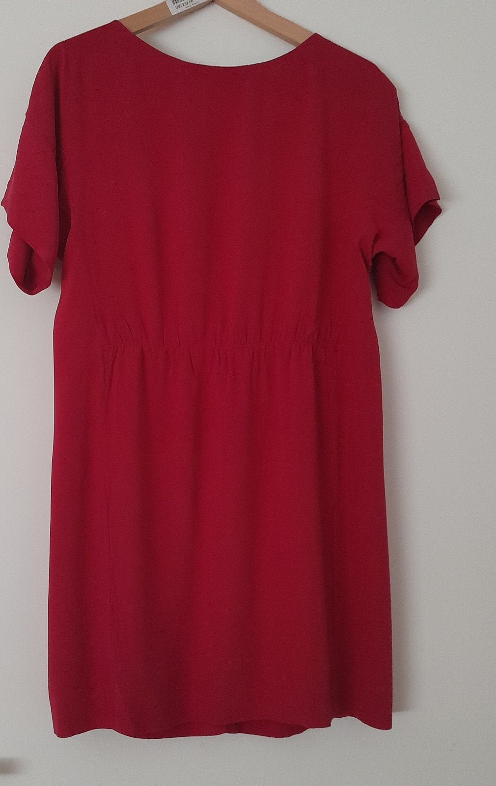 Rag & Bone Rode Jurk met Rits - Maat 36 (S), Ophalen of Verzenden, Zo goed als nieuw, Maat 36 (S), Rood