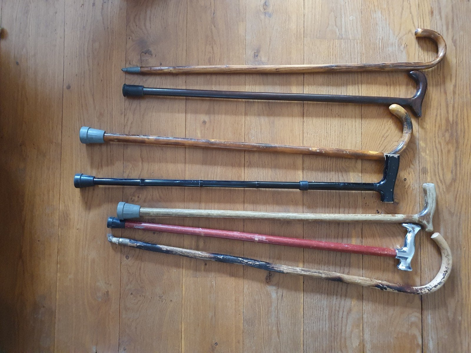 Verschillende wandelstokken, Diversen, Wandelstokken, Ophalen of Verzenden