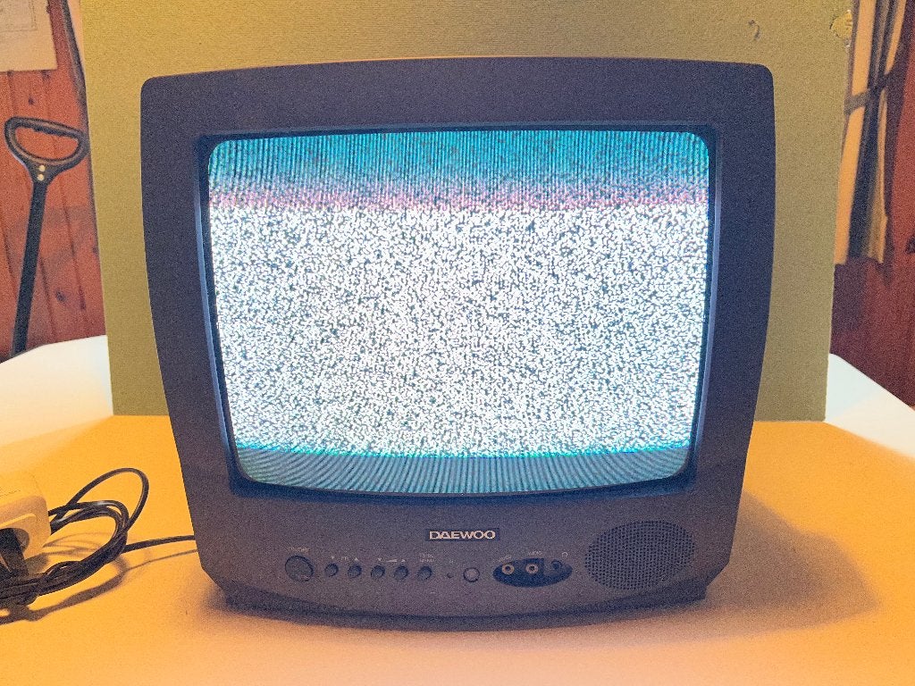 Daewoo beeldbuistelevisie, Ophalen, Gebruikt, 50 Hz, Daewoo