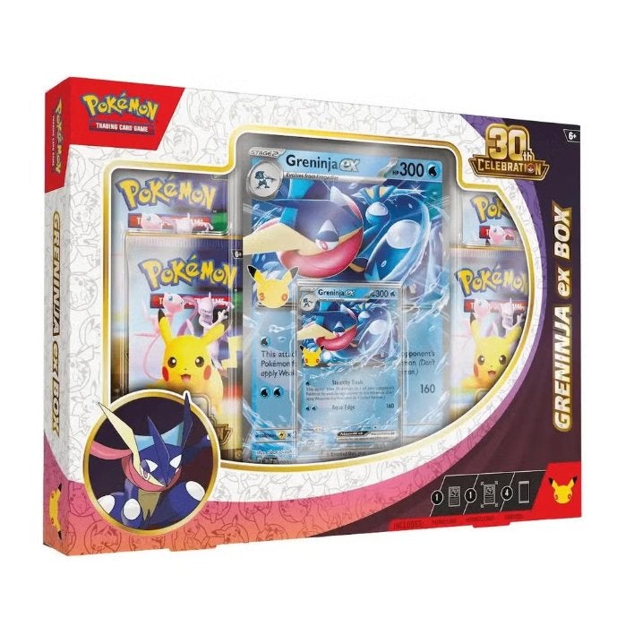 30th Anniversary ex Box - Greninja EX, Ophalen, Nieuw, Foil