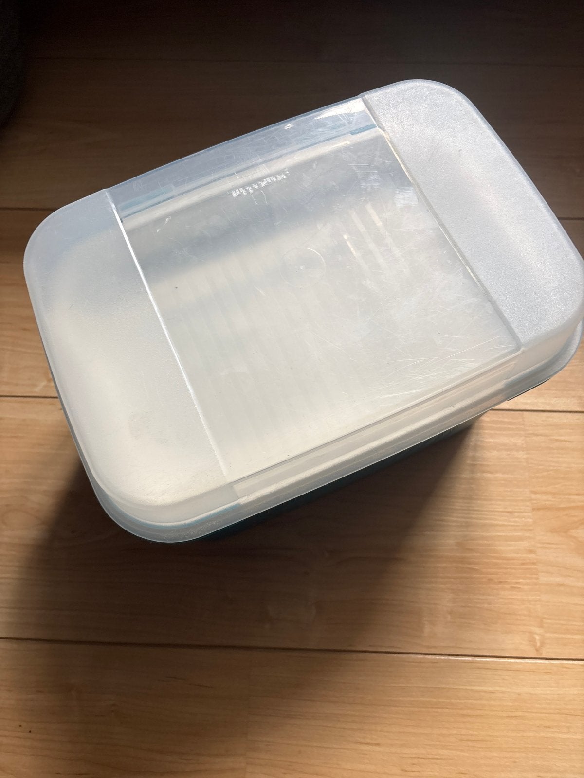 Handige Tupperware opbergbak. Hobby  met Inzet - Blauw/Wit, Ophalen, Kunststof, Broodtrommel, Gebruikt