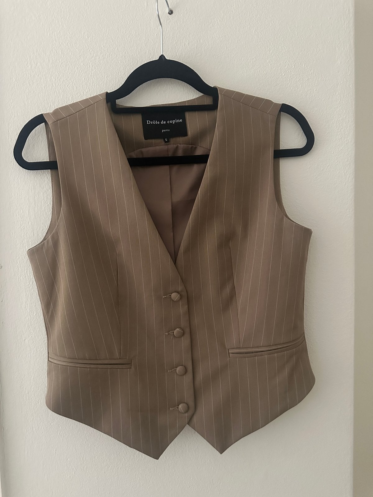 Drôle de copine Paris gestreept gilet - maat S, Ophalen of Verzenden, Zo goed als nieuw