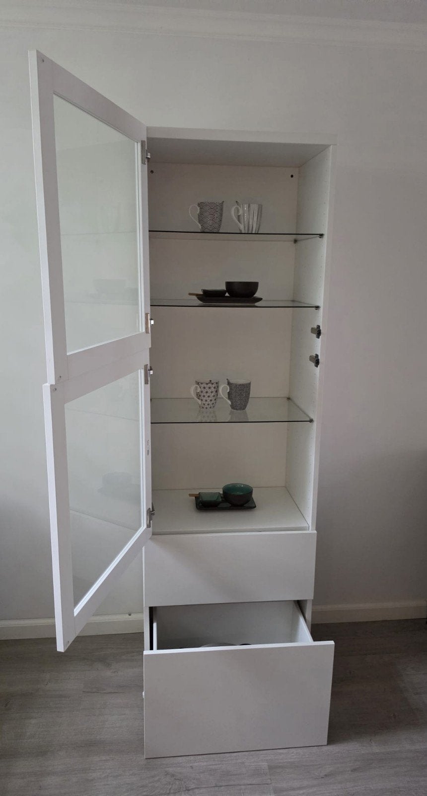 keuken buffetkast, Ophalen
