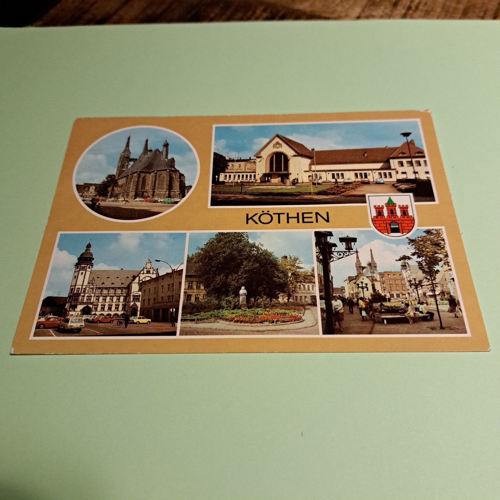 Ansichtkaart Köthen - Diverse stadsgezichten, Ophalen of Verzenden, 1980 tot heden, Ongelopen, Duitsland