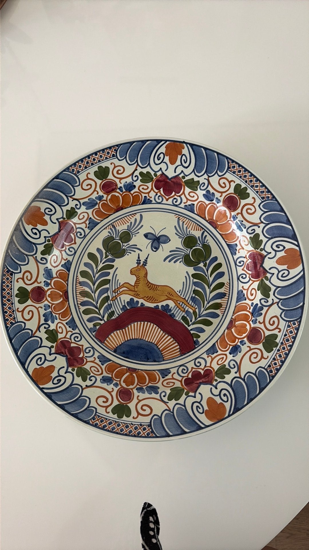 Oud wandbord, Antiek en Kunst, Antiek | Wandborden en Tegels, Ophalen