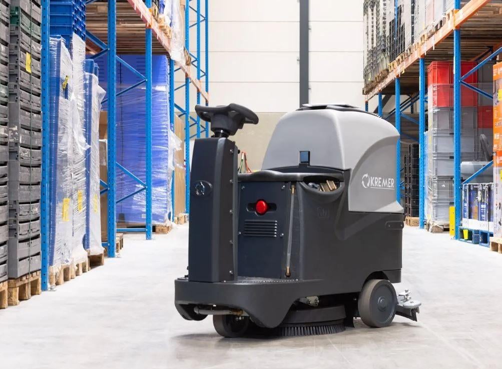 Kremer KR-FR70 industriële zit schrob-/zuigmachine (2024), Ophalen, Zo goed als nieuw, Schrobmachine