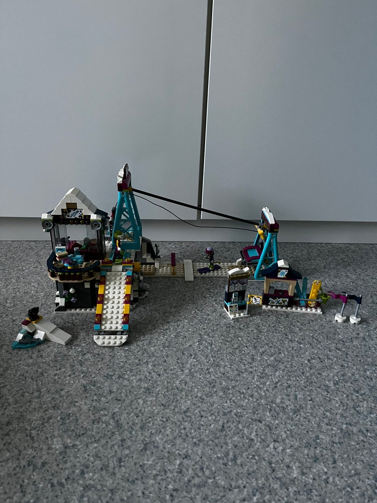 Lego Friends 41324 - Skilift, Kinderen en Baby's, Ophalen, Lego, Zo goed als nieuw, Complete set