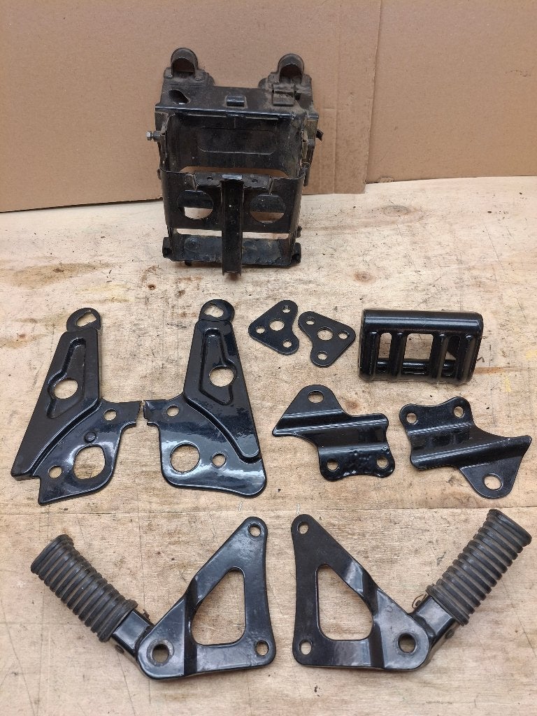 Zwart gecoate onderdelen Yamaha xs650 / 447 xs 650 n7, Motoren, Onderdelen | Yamaha, ., Nieuw, Ophalen of Verzenden, .
