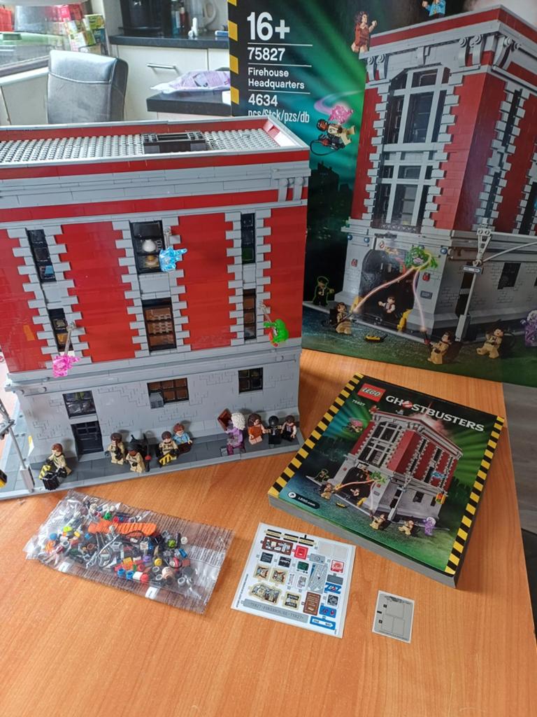 LEGO Ghostbusters Firehouse 75827, Ophalen, Overige thema's, Lego, Zo goed als nieuw