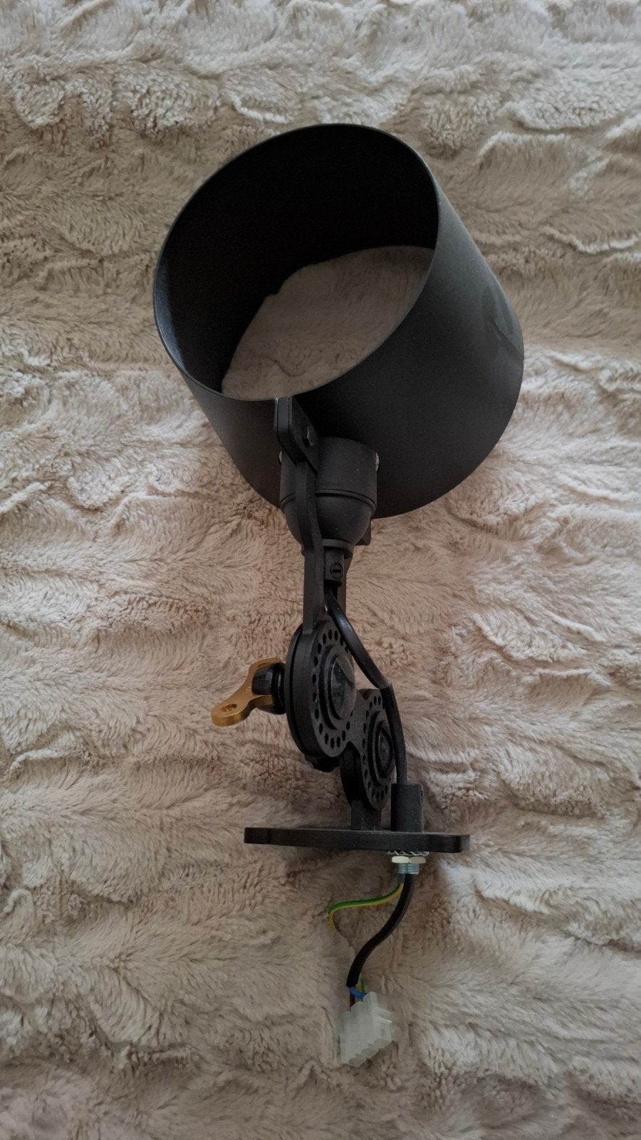 Tonone Bolt 10 Wandlampen  Zwart Designlamp, Huis en Inrichting, Ophalen, Zwart, Nieuw, E27 (groot)