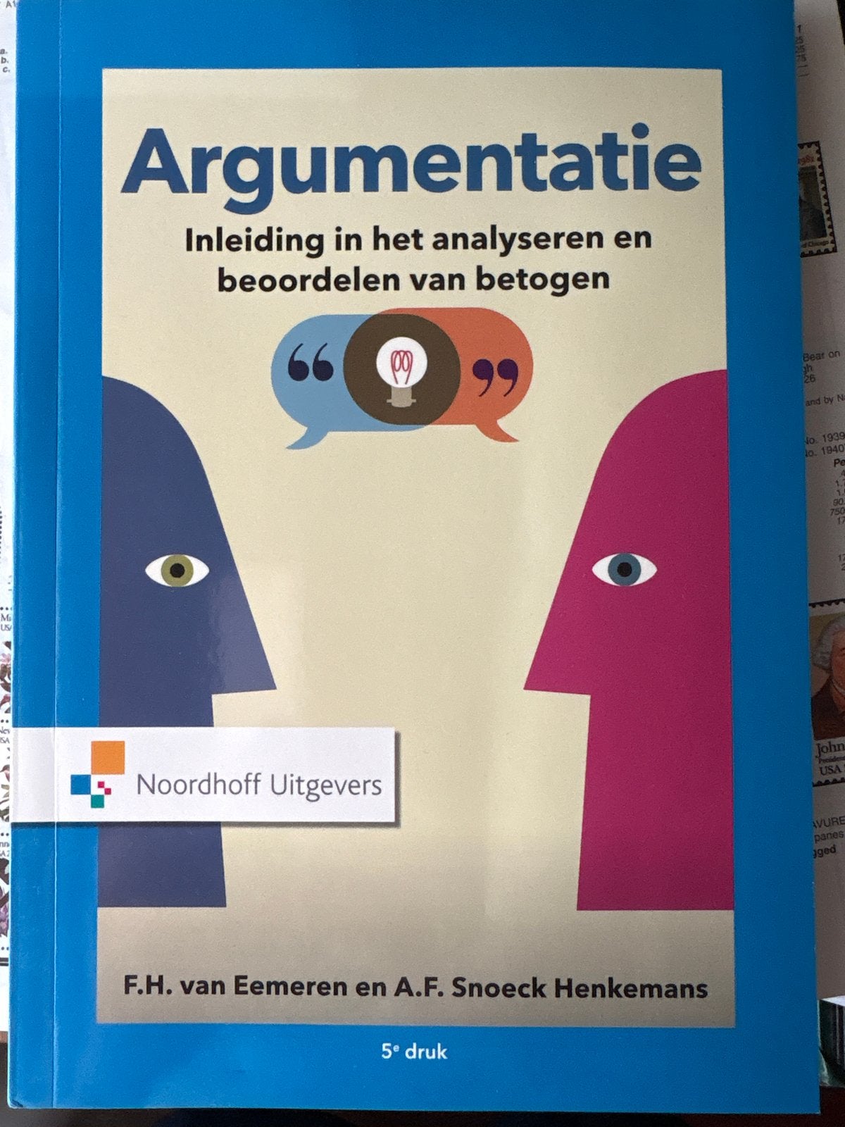 Argumentatie: Inleiding in het analyseren en beoordelen, Boeken, Ophalen of Verzenden, Gamma, Zo goed als nieuw, HBO