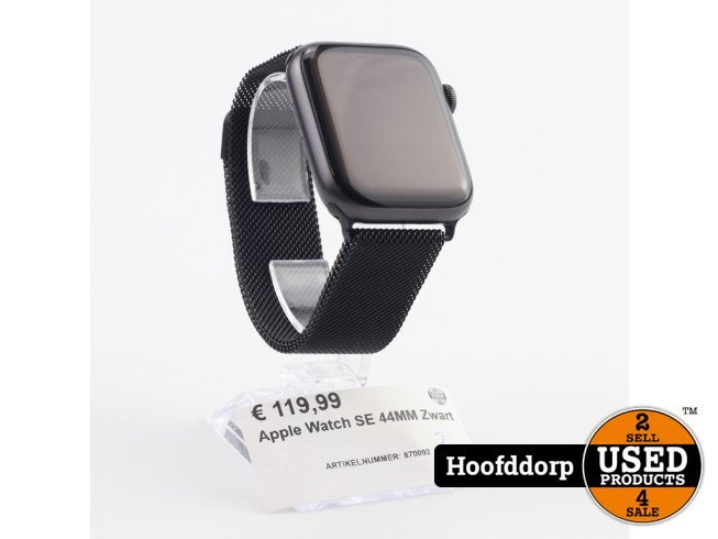 Apple Watch SE 44MM Zwart, Apple, Zo goed als nieuw, Support@apple.com, One Apple Park Way
Cupertino, CA 95014
United States