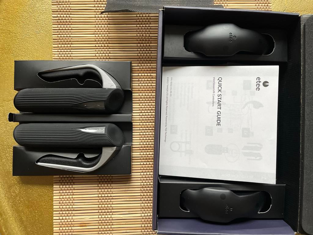 ETEE SteamVR Controllers met VR Tracker, Spelcomputers en Games, Virtual Reality, Zo goed als nieuw, Pc, Controller, Ophalen of Verzenden