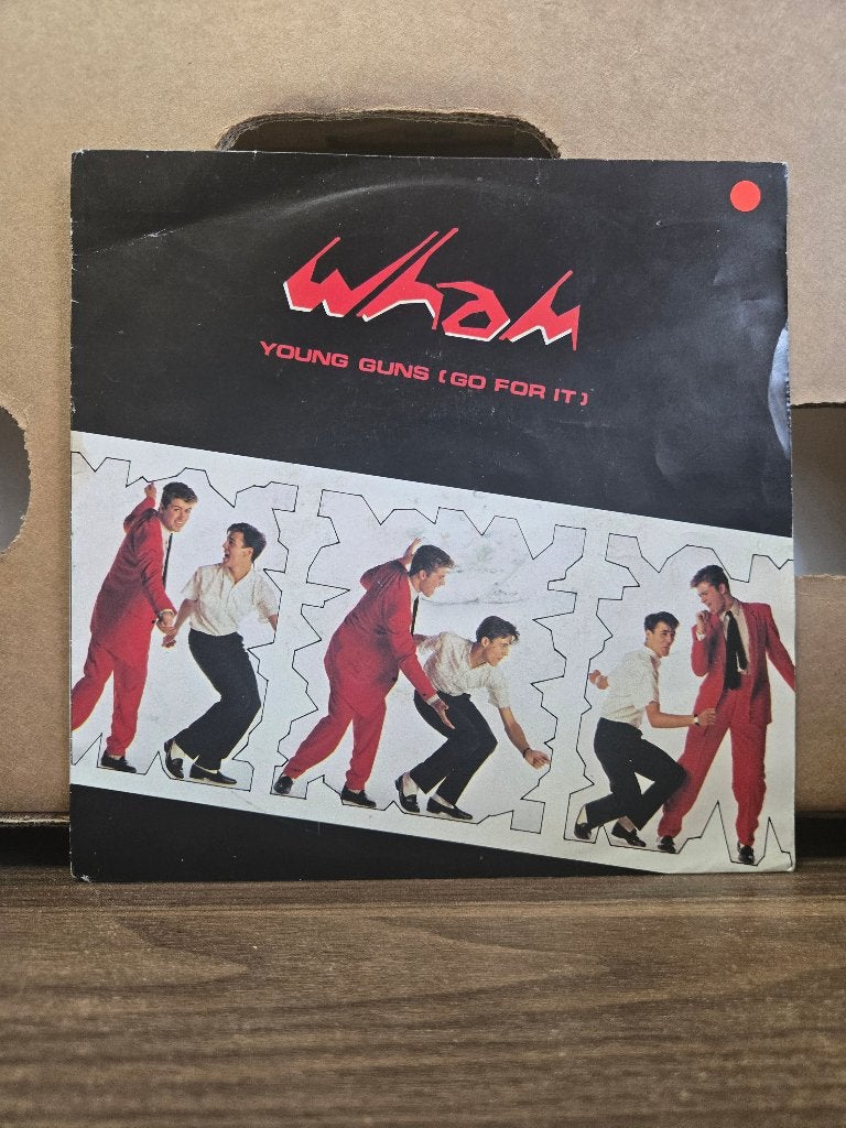 Wham - Young guns, Cd's en Dvd's, Vinyl Singles, Zo goed als nieuw, Pop, Beschermende buitenhoes, Fotohoes, 7 inch, Ophalen of Verzenden