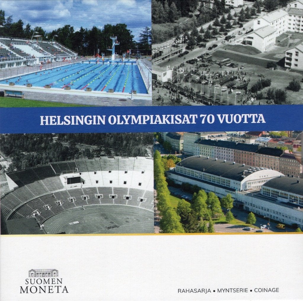 BU set Finland 2022 Blister - Olympische Spelen Helsinki, Verzenden, Finland, Overige waardes, Setje