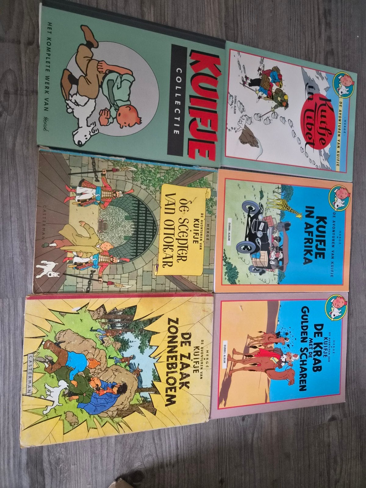 Kuifje stripboeken collectie - Diverse titels, Boeken, Meerdere stripboeken, Ophalen of Verzenden, Gelezen