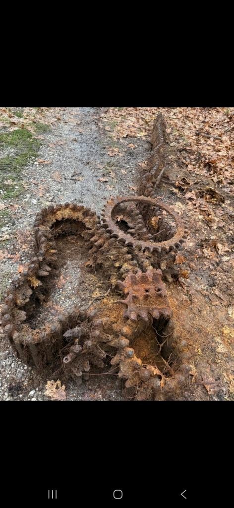 Wo2 bren carrier tracks, Ophalen