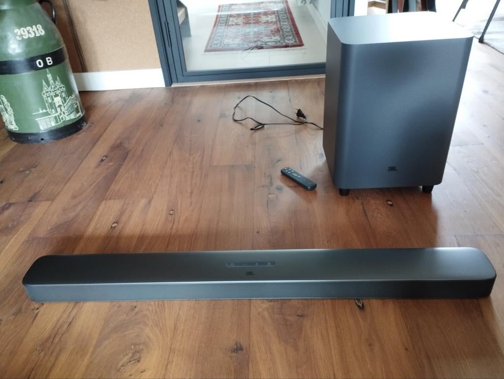 JBL 5.1 Soundbar met draadloze subwoofer, Ophalen, Bluetooth, Zo goed als nieuw