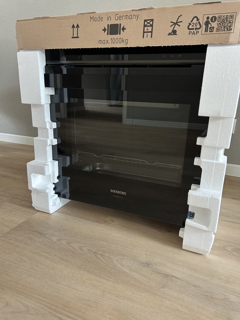 Nieuwe Siemens HS936GAB1 - iQ700 bakoven met stoomfunctie, Ophalen, Hete lucht, 60 cm of meer, Inbouw
