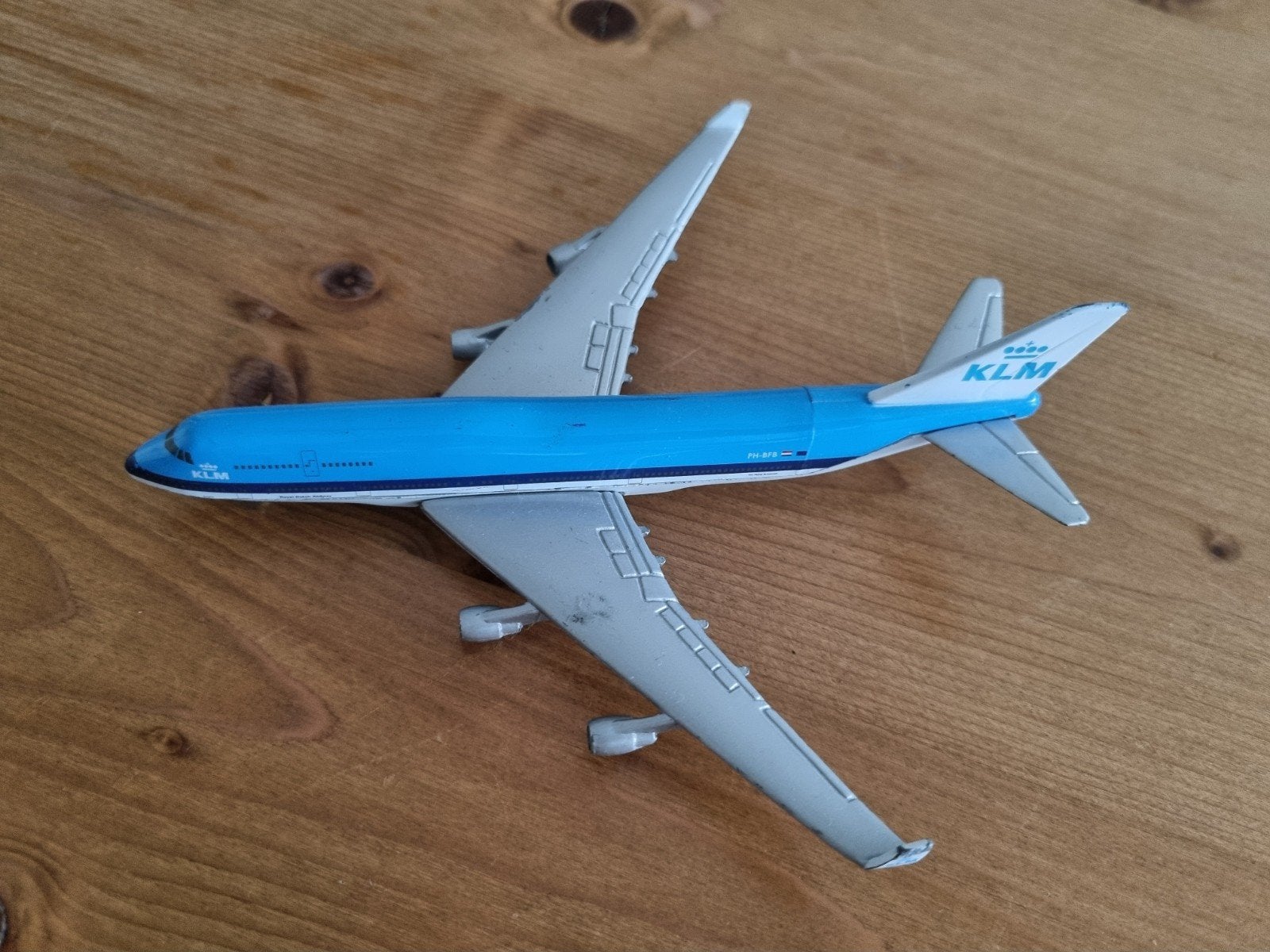 KLM Boeing 747-400 van Schuco, Ophalen of Verzenden, Zo goed als nieuw, Schaalmodel