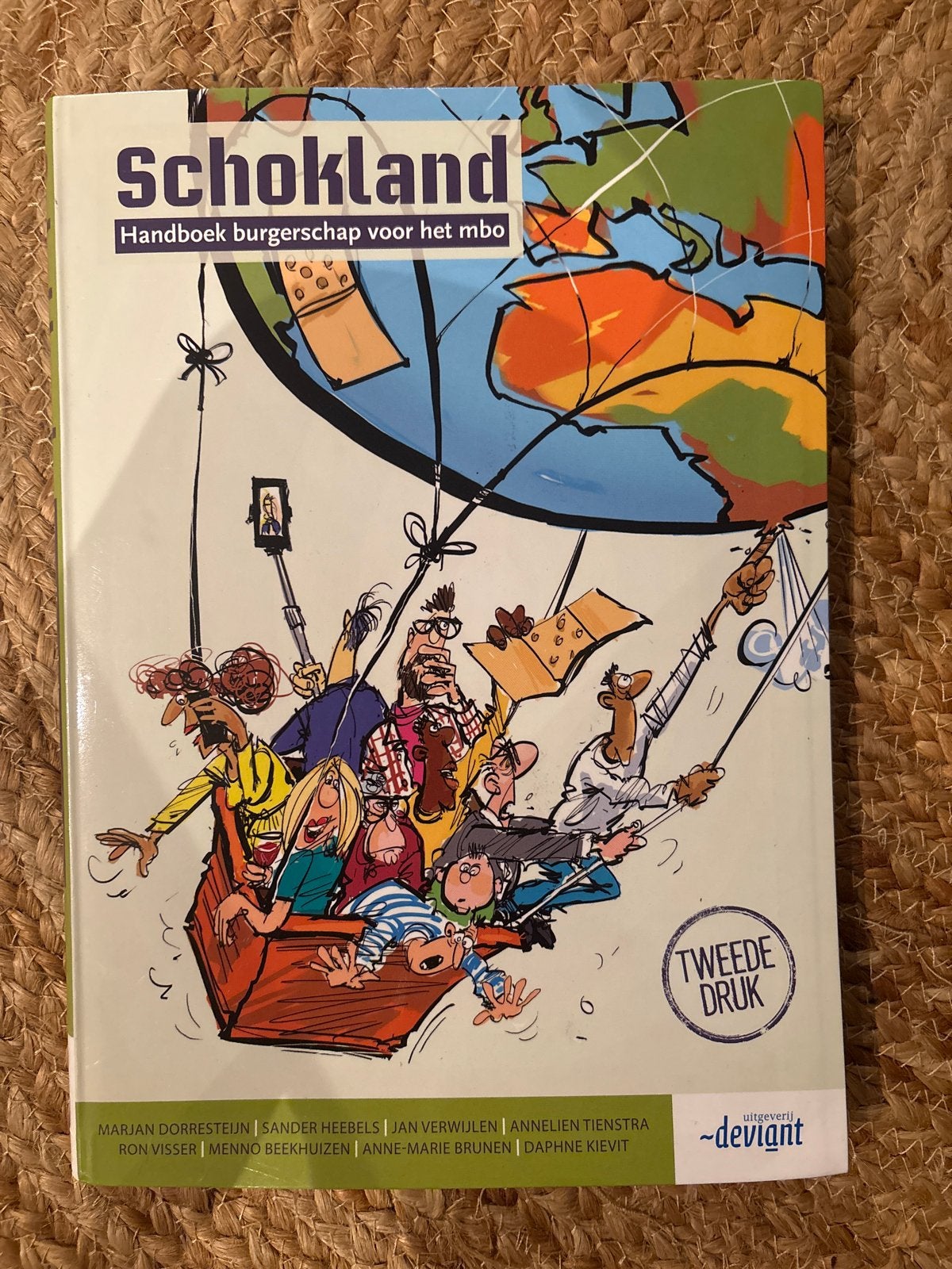 Schokland: Handboek burgerschap mbo (Tweede Druk), Ophalen of Verzenden, Gamma, Zo goed als nieuw, MBO