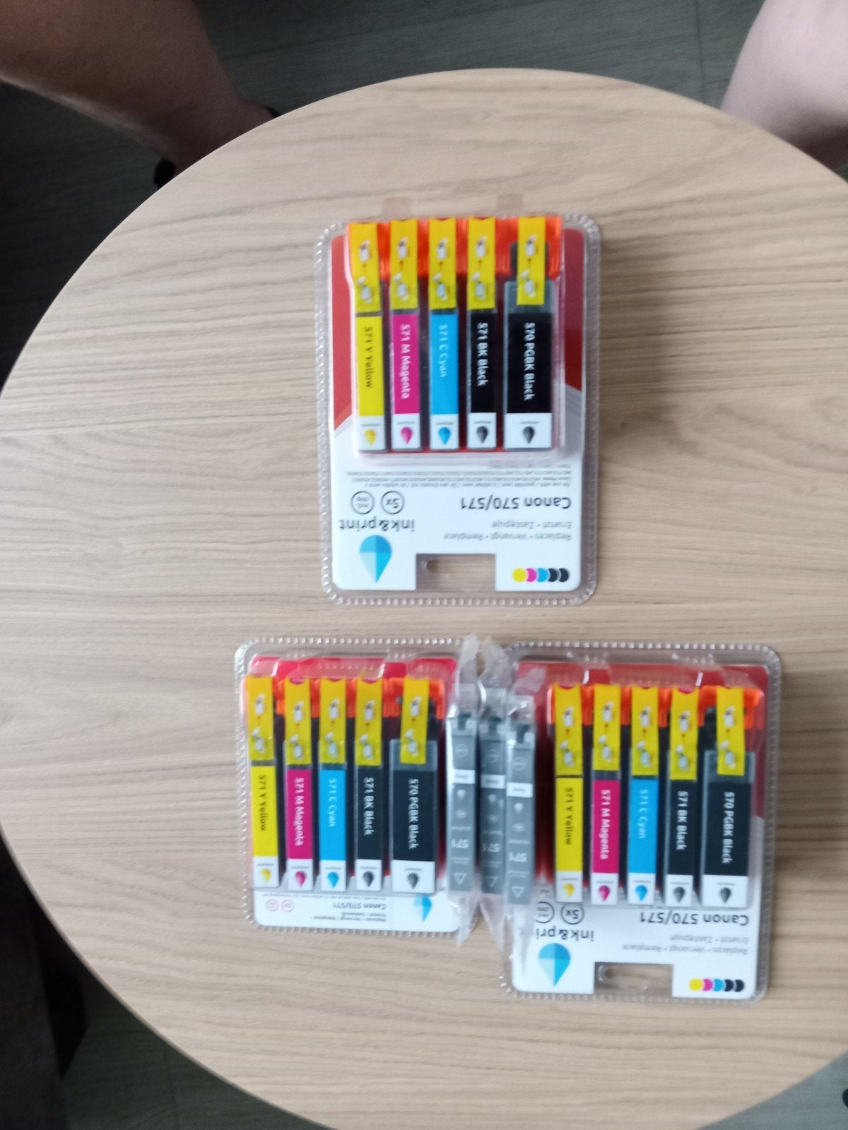Canon 570/571 Inktpatronen - Compatibel met chip, Ophalen of Verzenden, Nieuw, Cartridge, Inkt & Print