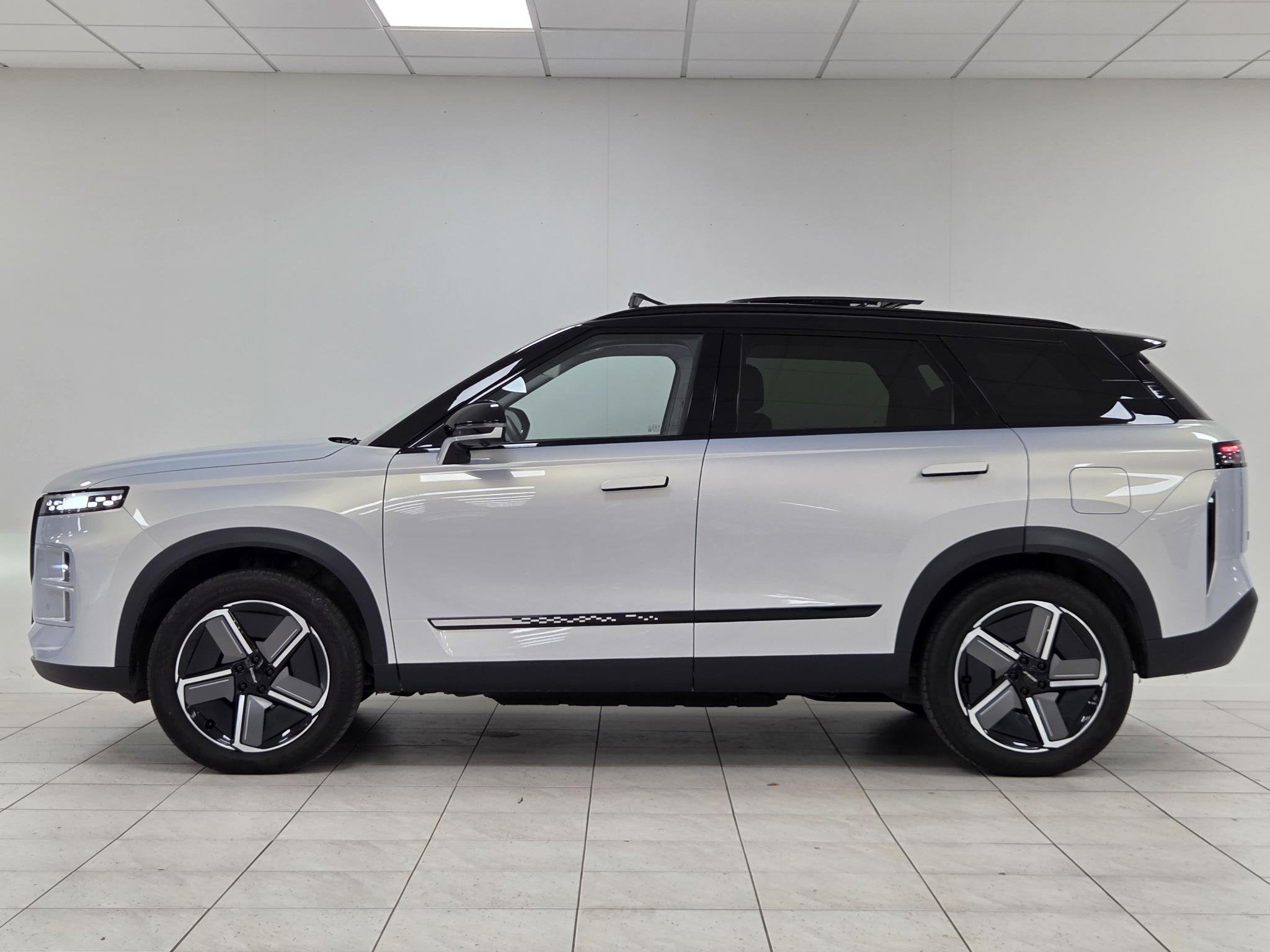 Jaecoo 7 1.5 TGDI SHS-P Exclusive Panoramdak l Stoelverwarmi, Auto's, Gebruikt, Euro 6, 347 pk, Bedrijf