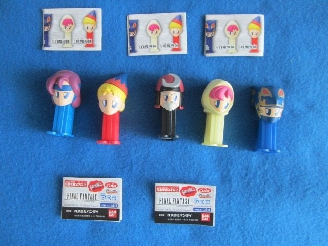 Final Fantasy Pez job figuren, Ophalen of Verzenden, Nieuw