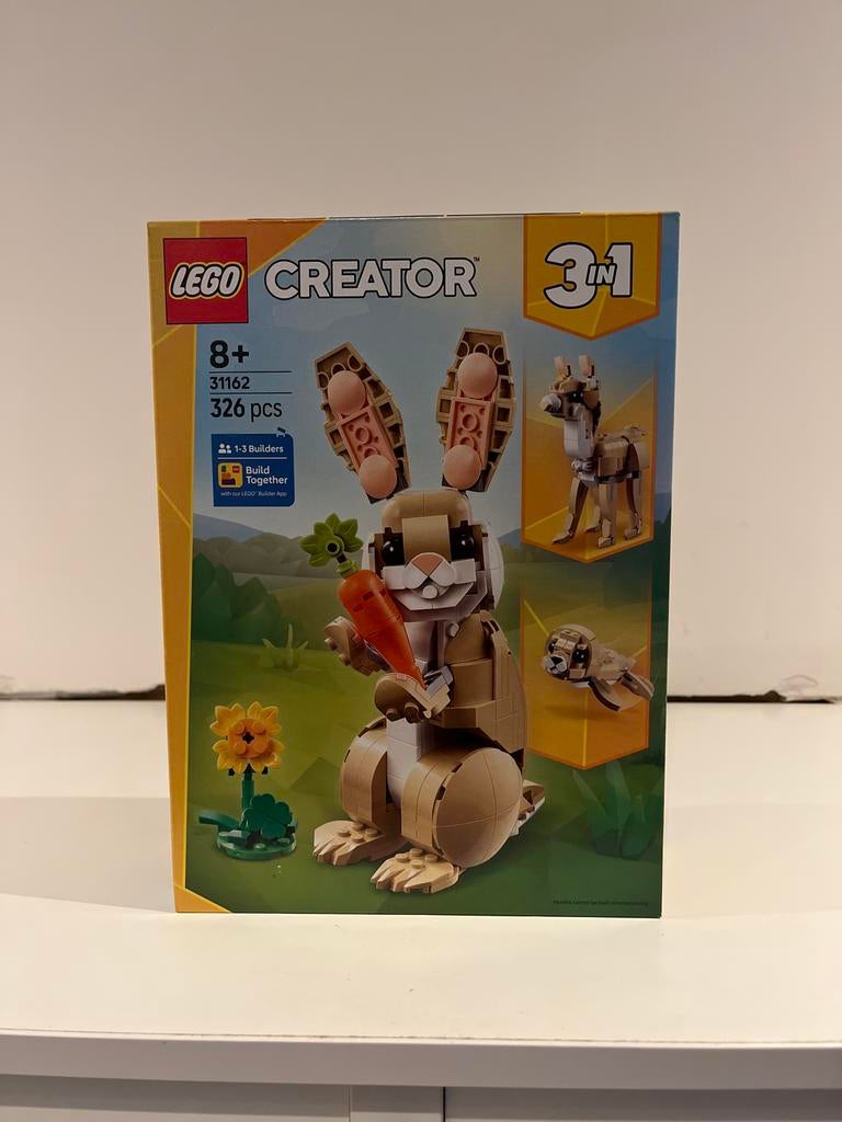 LEGO Creator 31162 Bruin Konijn - Nieuw en Ongeopend, Lego, Nieuw, Ophalen of Verzenden, Inclusief doos
