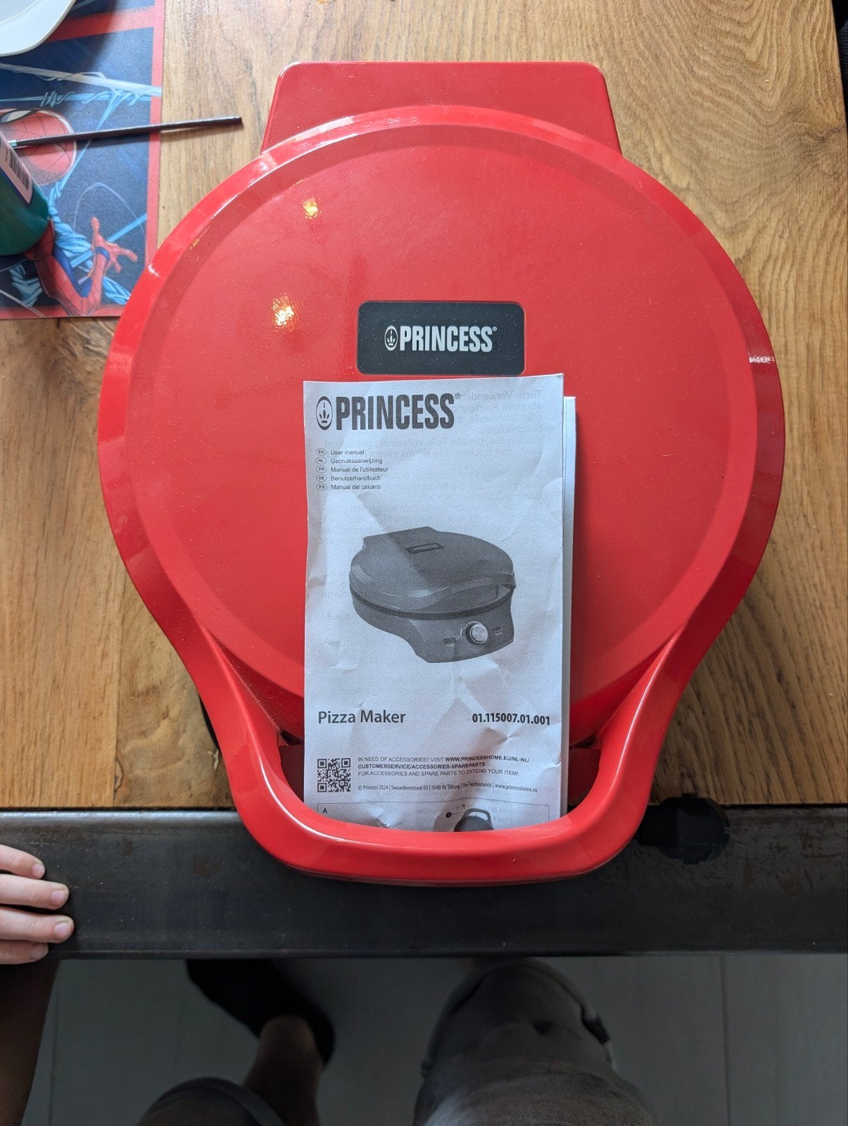 Princess Pizzamaker - Perfect voor thuisgemaakte pizza's, Ophalen of Verzenden, Zo goed als nieuw