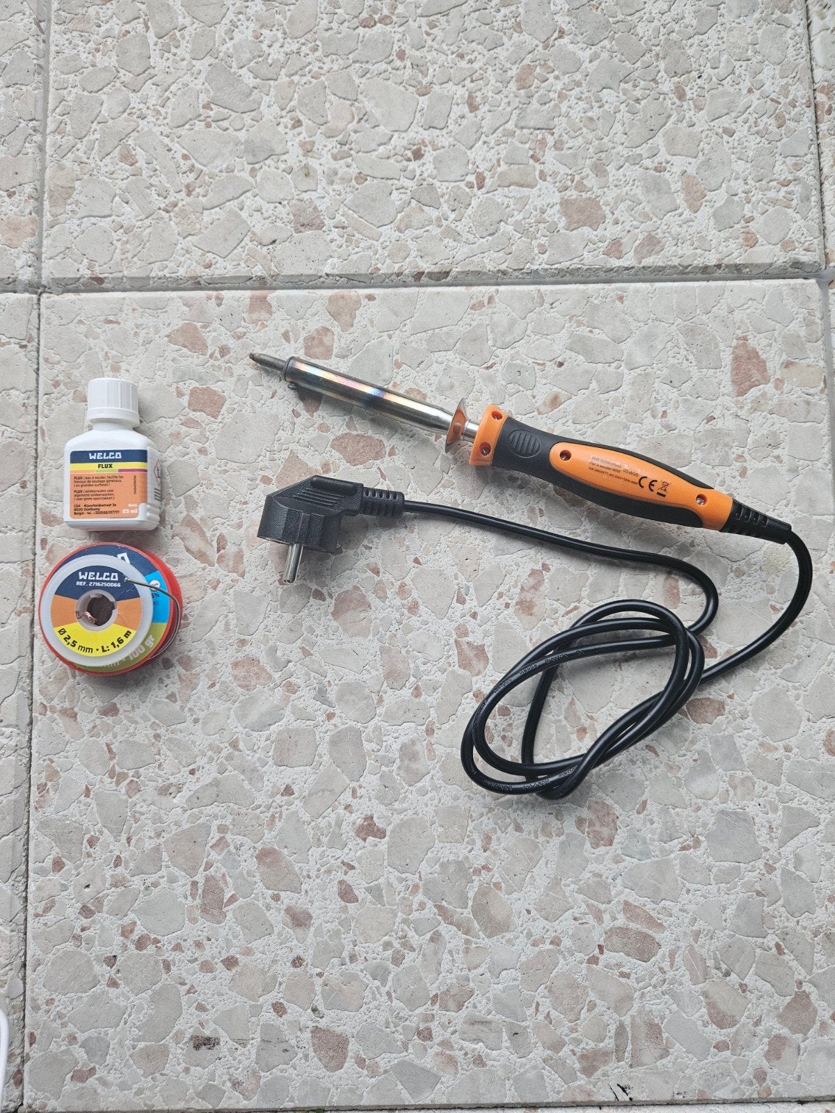 Gloednieuwe soldeerbout met alle bijbehorende gereedschap., Ophalen of Verzenden, Nieuw