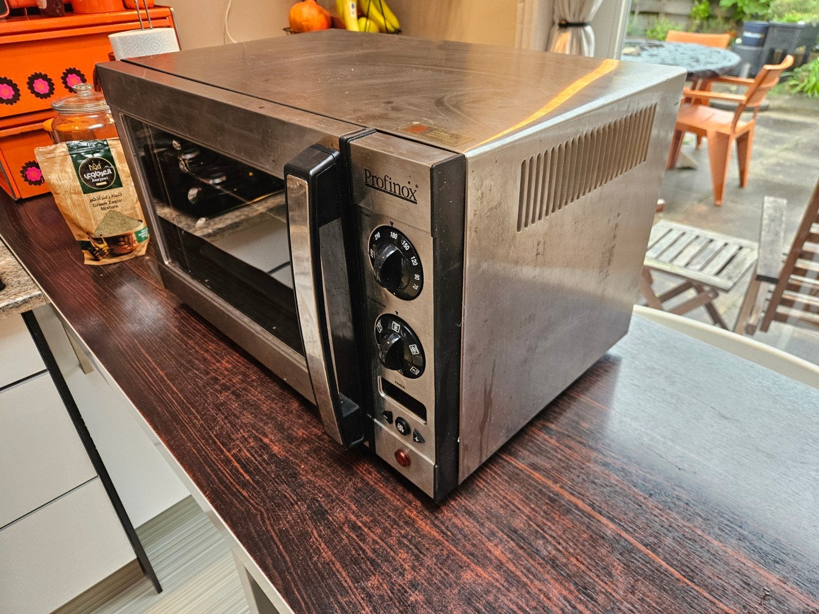 Profinox Oven Vrijstaand, Tuin en Terras, Ophalen, Gebruikt, Vrijstaand, Profinox