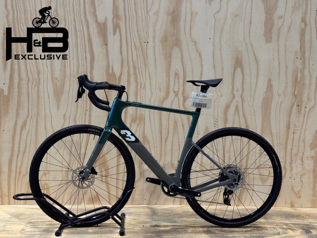 3T Racemax Boost Rival XPLR AXS Elektrische Gravelbike, 28 inch, Carbon, 10 tot 15 versnellingen, Heren