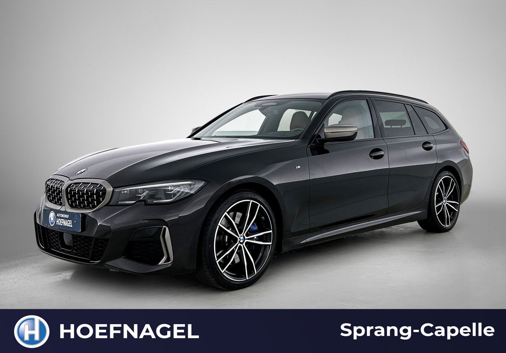 BMW 3-serie Touring M340i xDrive | Individual Citrin Black |, Automaat, 1780 kg, Euro 6, Zwart