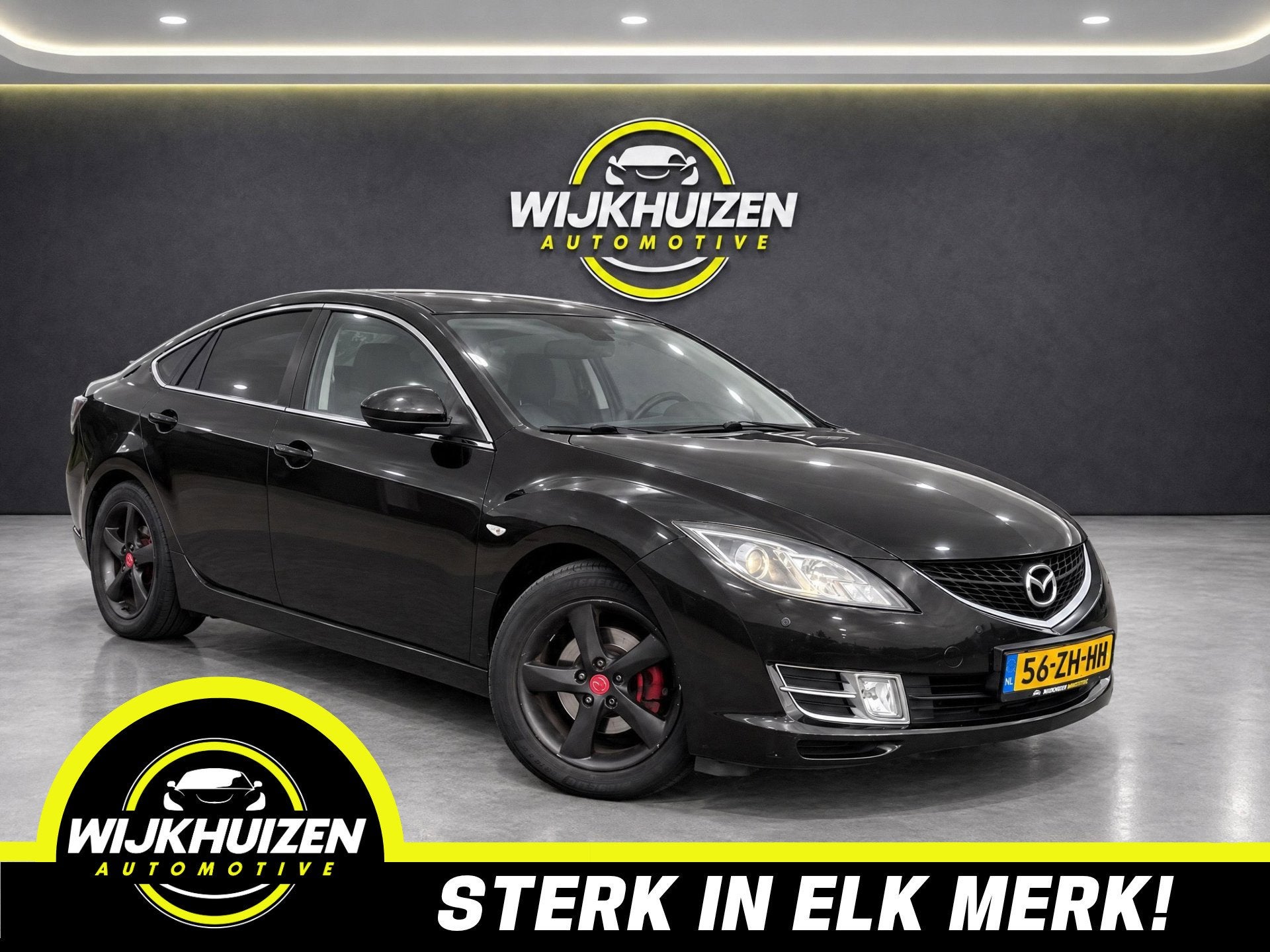 Mazda 6 1.8 Touring met Airco ! Cruise ! 18 Inch ! Trekhaak, Voorwielaandrijving, Dealer onderhouden, Stof, Gebruikt