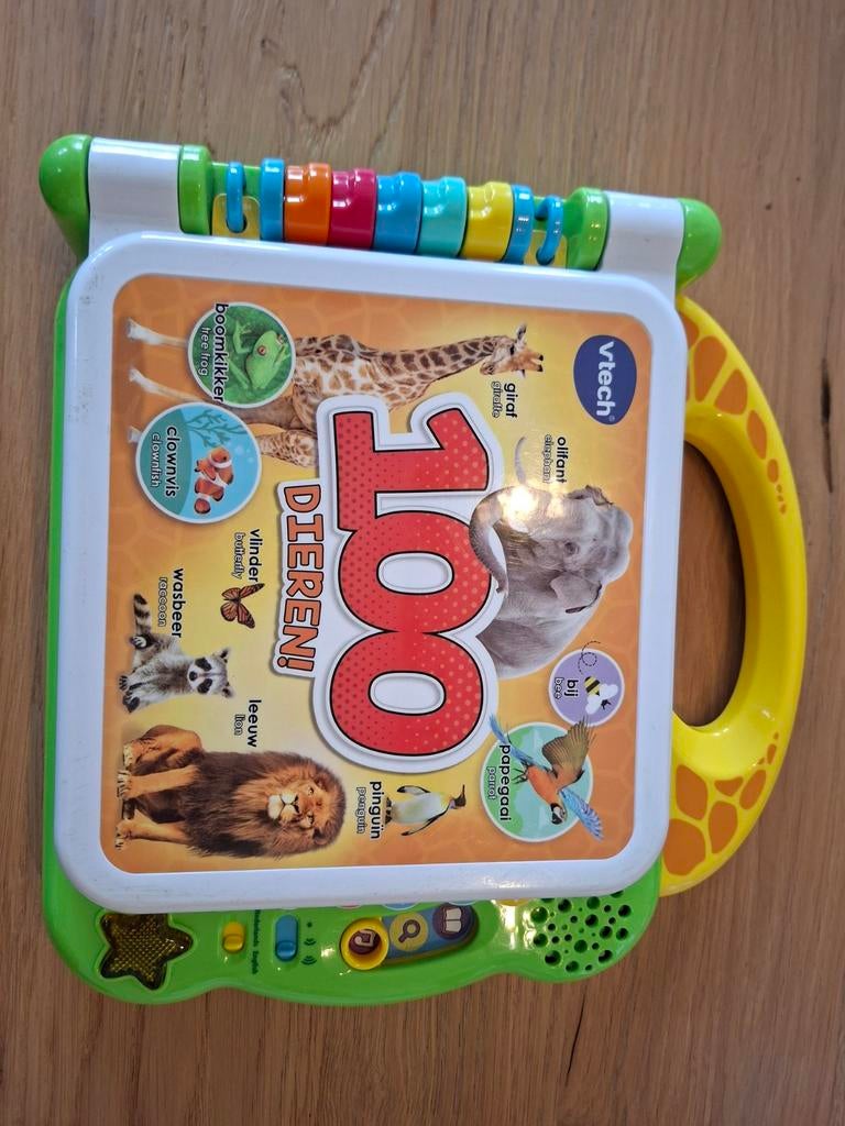 Vtech dierenboek, Kinderen en Baby's, Speelgoed | Vtech, Ophalen of Verzenden, Zo goed als nieuw, 6 maanden tot 2 jaar