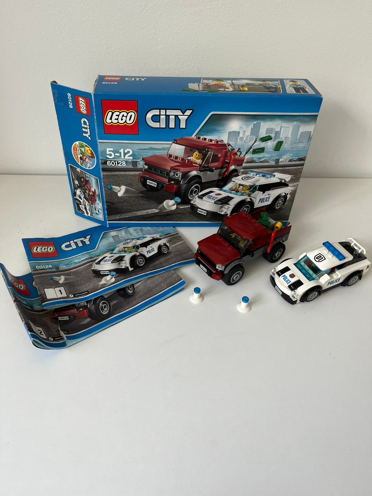 Lego 60128 - Lego City politieachtervolging, Kinderen en Baby's, Speelgoed | Duplo en Lego, Ophalen of Verzenden, Compleet, Product.compliance@lego.com
