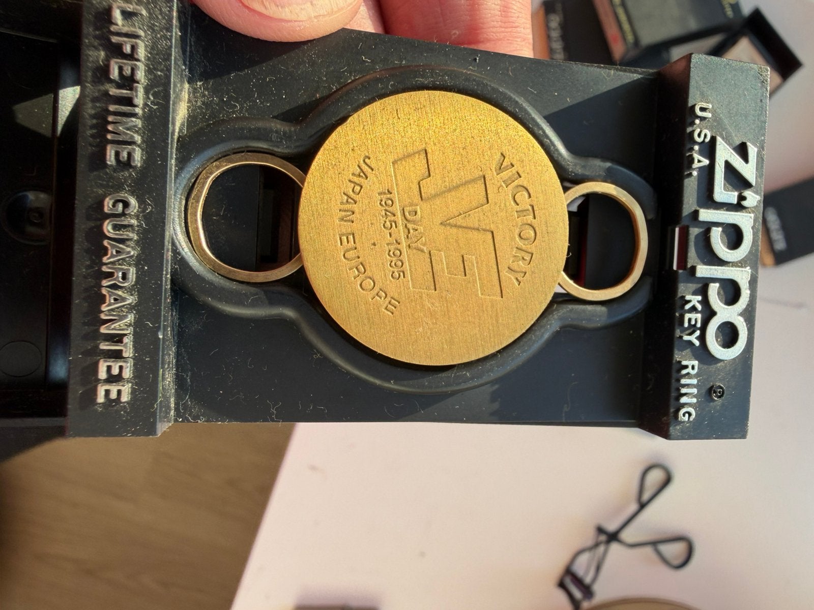 Zippo sleutelhanger, Ophalen of Verzenden, Nieuw