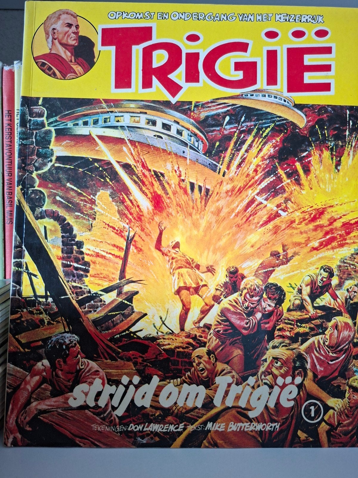 Trigie stripboeken - Bijna complete serie, Boeken, Stripboeken, Meerdere stripboeken, Ophalen, Gelezen, Don Lawrence