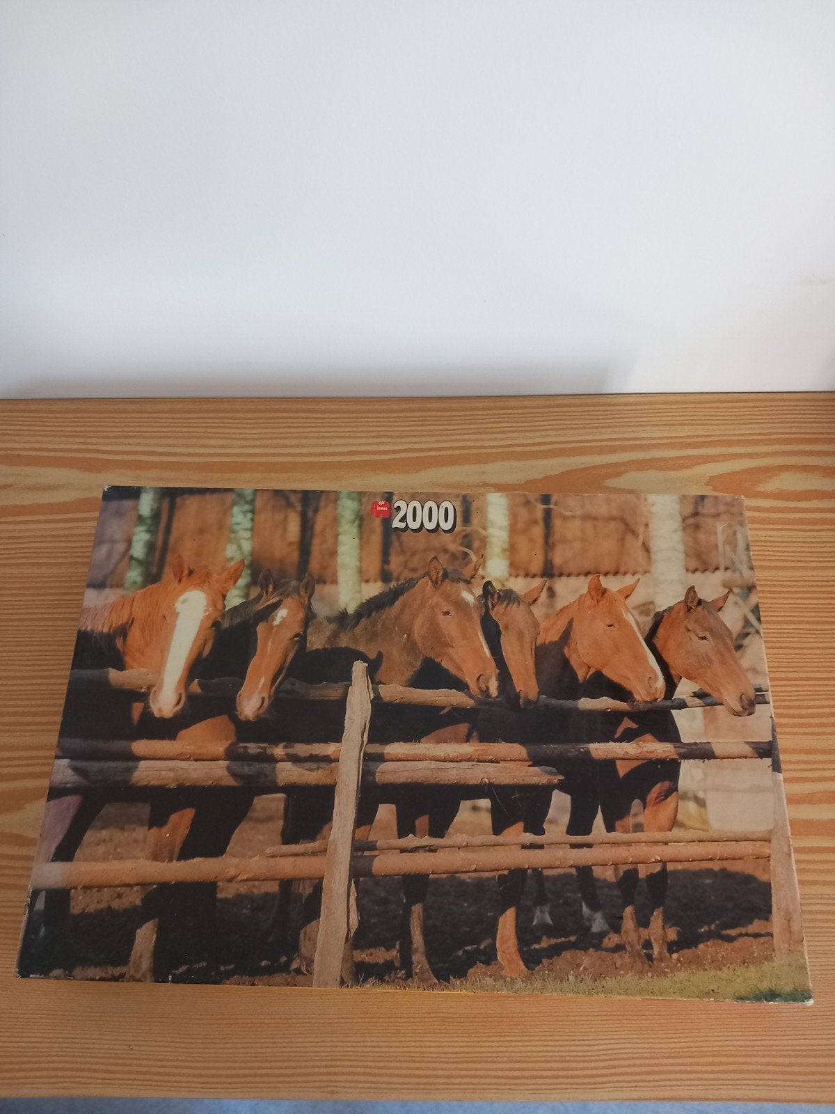 Jumbo Legpuzzel 2000 stukjes - Paarden, nieuw, Ophalen of Verzenden, Meer dan 1500 stukjes, Nieuw, Legpuzzel