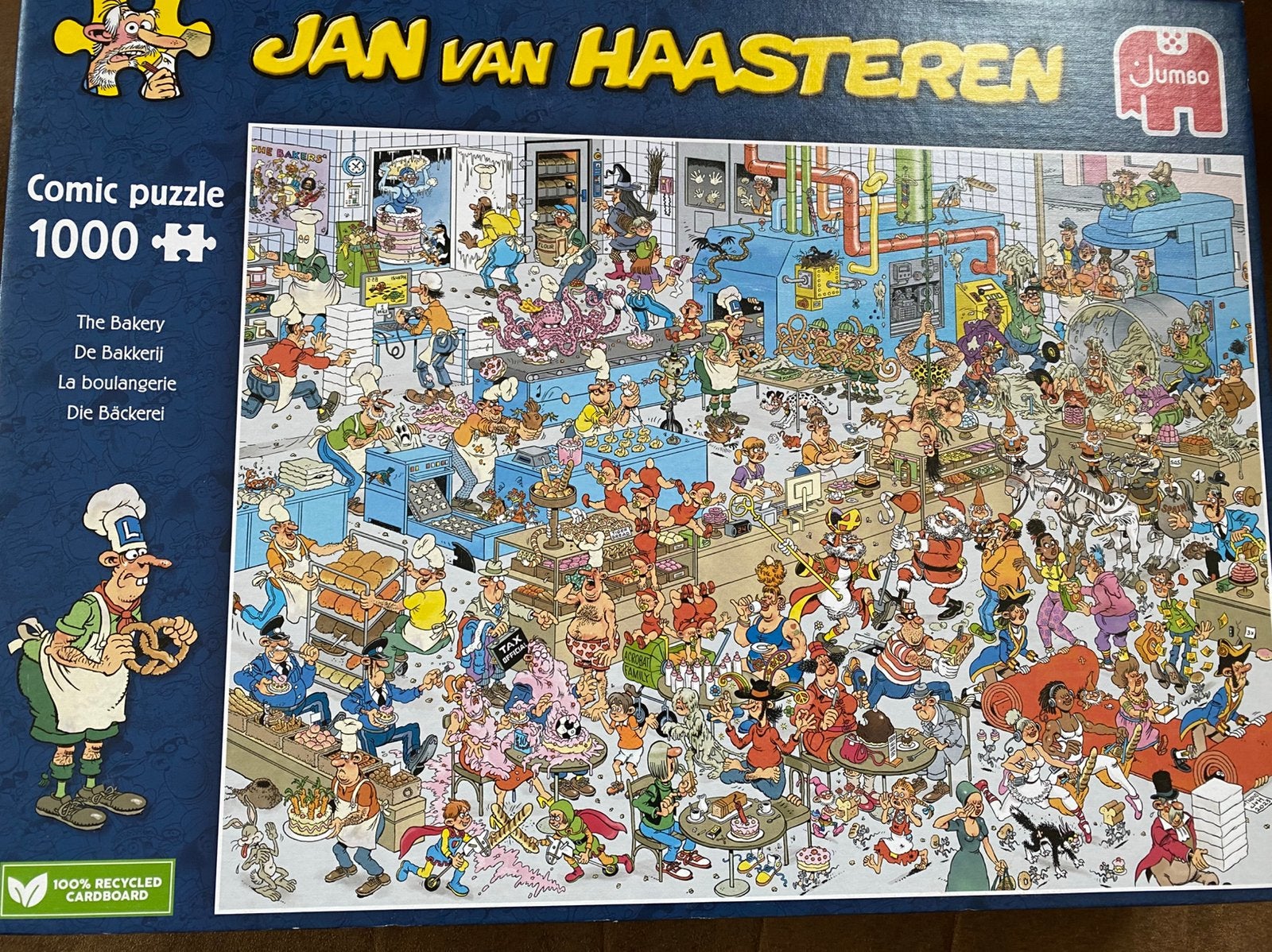 De Bakkerij, Ophalen, 500 t/m 1500 stukjes, Zo goed als nieuw, Legpuzzel
