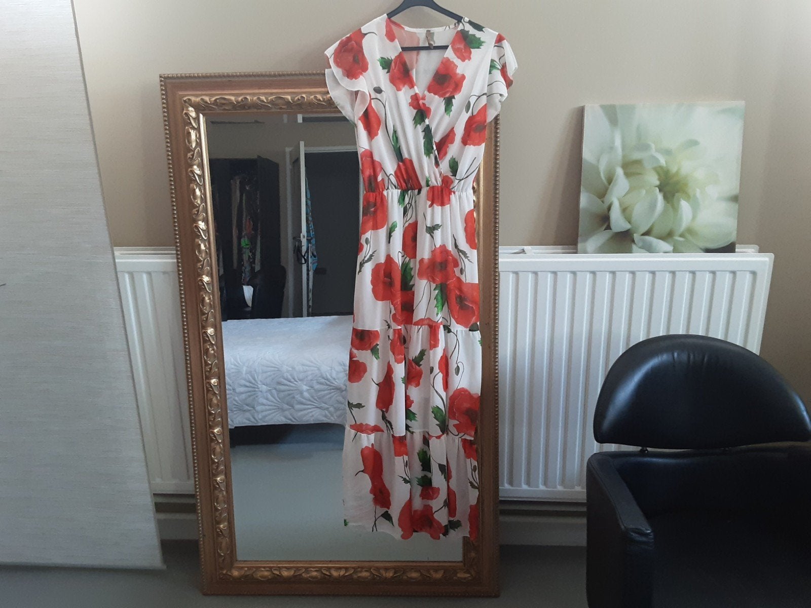 Prachtige maxi jurk, Kleding | Dames, Jurken, Ophalen of Verzenden, Zo goed als nieuw, Maat 38/40 (M), Onder de knie