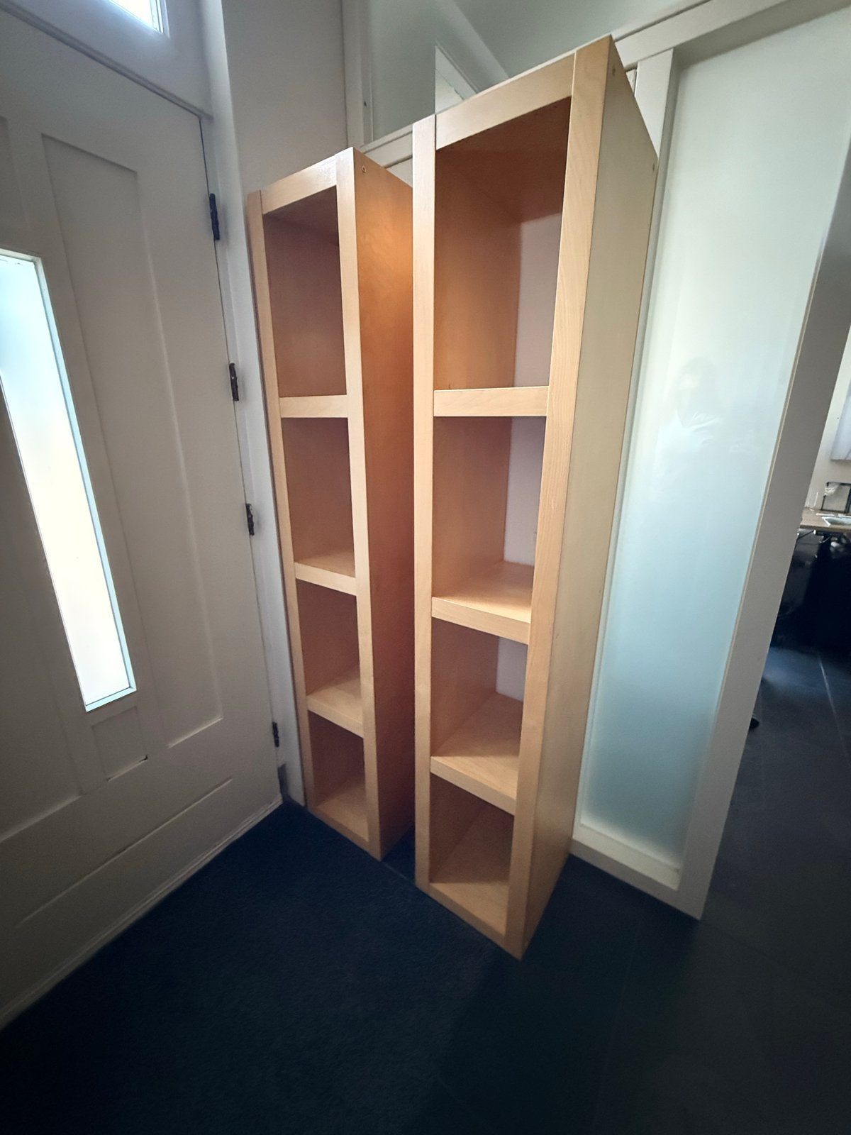 2x Ikea Lack kasten (model jaar 1998-2001) - 190x35x38 cm, Ophalen, Met plank(en), Minder dan 50 cm, Gebruikt