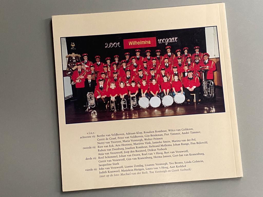 100 Jaar Fanfare Wilhelmina Buurmalsen, Ophalen of Verzenden, 20e eeuw of later, Zo goed als nieuw